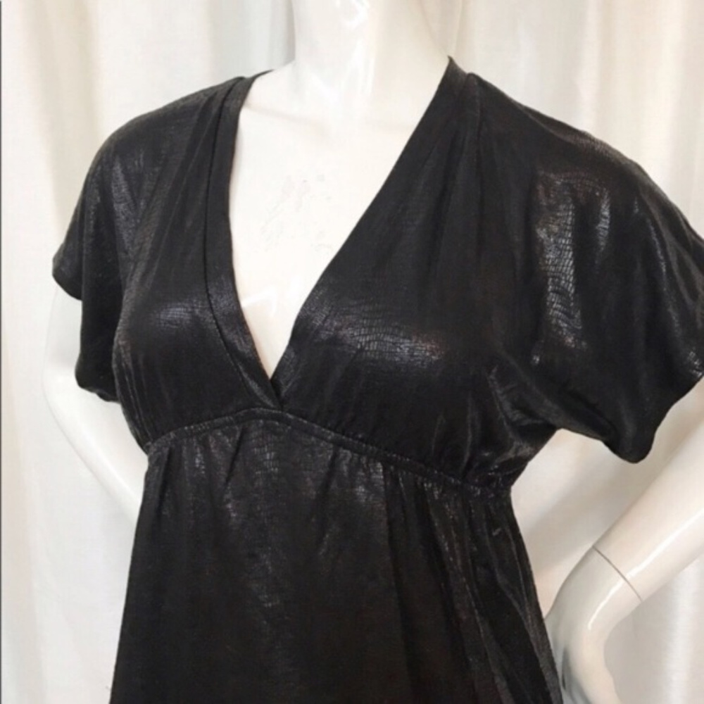 Forever 21 Black Python Print Top - Picture 4 of 5